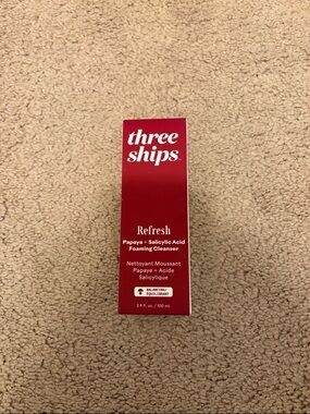 Three Ships Refresh Papaya + Salicylic Acid Foaming Cleanser
